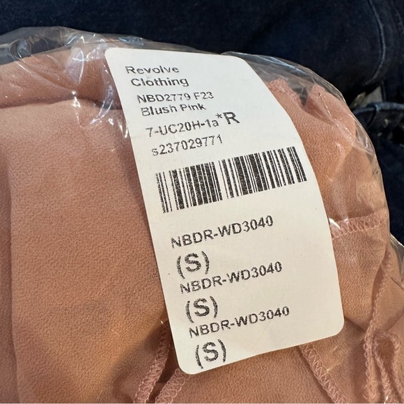 Revolve Denali Blush Mini Dress - Picture 9 of 11